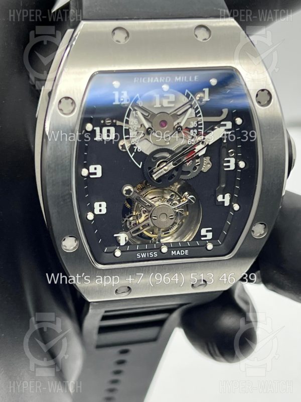Товар Richard Mille RM 001 Tourbillon Steel Black Фото 13 - Richard Mille RM 001 Tourbillon Steel Black