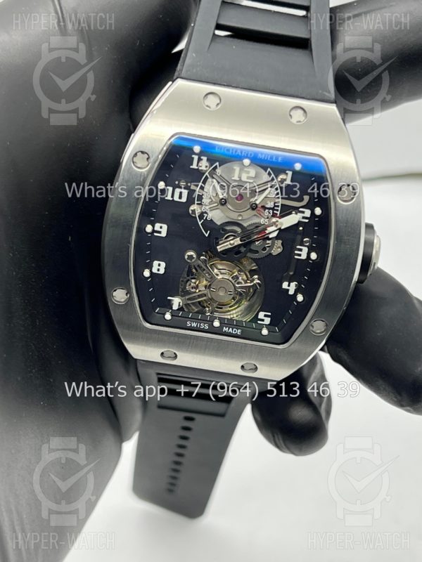 Товар Richard Mille RM 001 Tourbillon Steel Black Фото 14 - Richard Mille RM 001 Tourbillon Steel Black