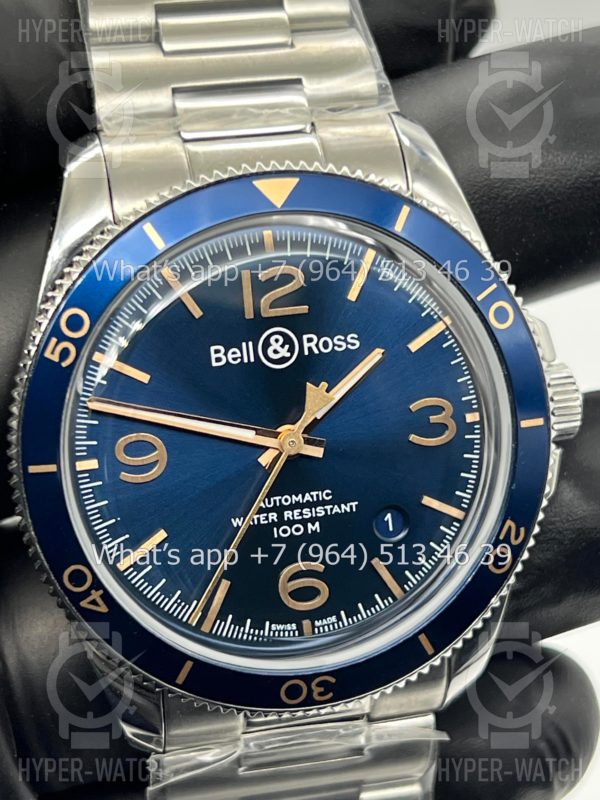 Товар Bell & Ross Vintage 41mm BRV292-BU-G-ST Фото 2 - Bell & Ross Vintage 41mm BRV292-BU-G-ST