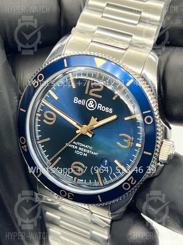 Товар Bell & Ross Vintage 41mm BRV292-BU-G-ST Фото 3 - Bell & Ross Vintage 41mm BRV292-BU-G-ST
