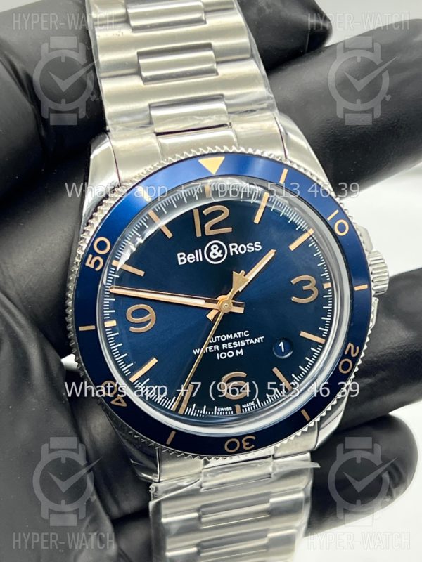 Товар Bell & Ross Vintage 41mm BRV292-BU-G-ST Фото 5 - Bell & Ross Vintage 41mm BRV292-BU-G-ST