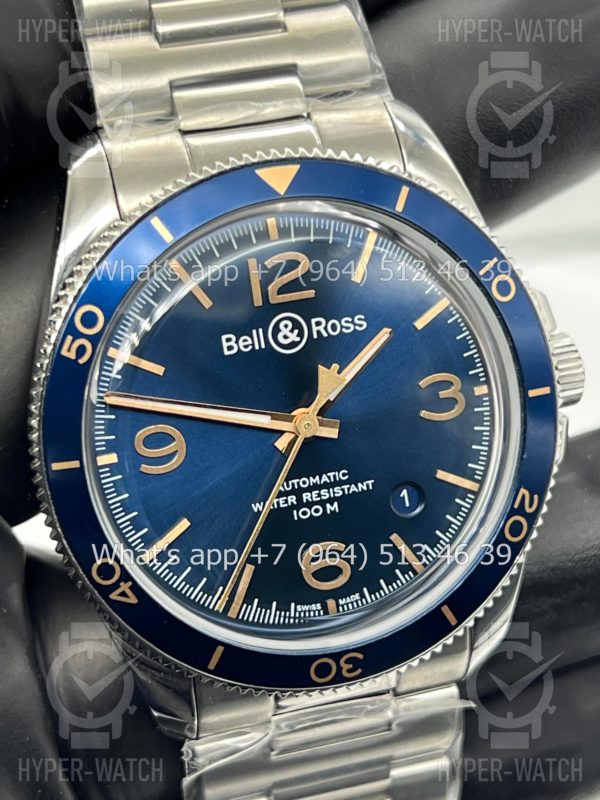 Товар Bell & Ross Vintage 41mm BRV292-BU-G-ST Фото 6 - Bell & Ross Vintage 41mm BRV292-BU-G-ST