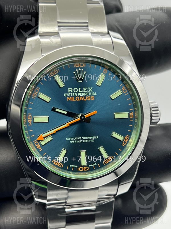 Товар Rolex Milgauss 40mm 116400GV Ice Blue Фото 2 - Rolex Milgauss 40mm 116400GV Ice Blue