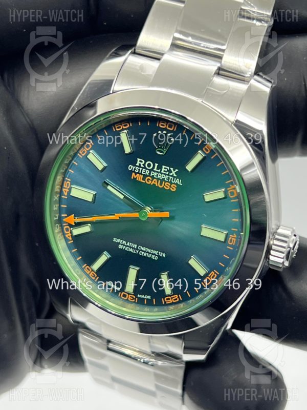Товар Rolex Milgauss 40mm 116400GV Ice Blue Фото 5 - Rolex Milgauss 40mm 116400GV Ice Blue