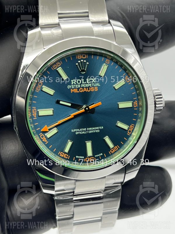 Товар Rolex Milgauss 40mm 116400GV Ice Blue Фото 6 - Rolex Milgauss 40mm 116400GV Ice Blue