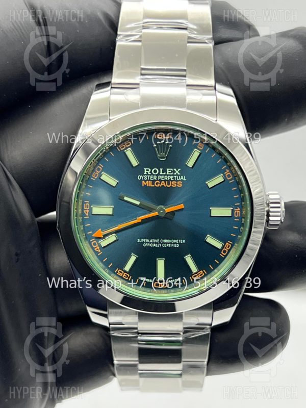Товар Rolex Milgauss 40mm 116400GV Ice Blue Фото 10 - Rolex Milgauss 40mm 116400GV Ice Blue