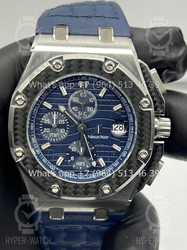 Фото 12 - Audemars Piguet Royal Oak Offshore Juan Pablo Montoya 26030PO.OO.D021IN.01 Steel