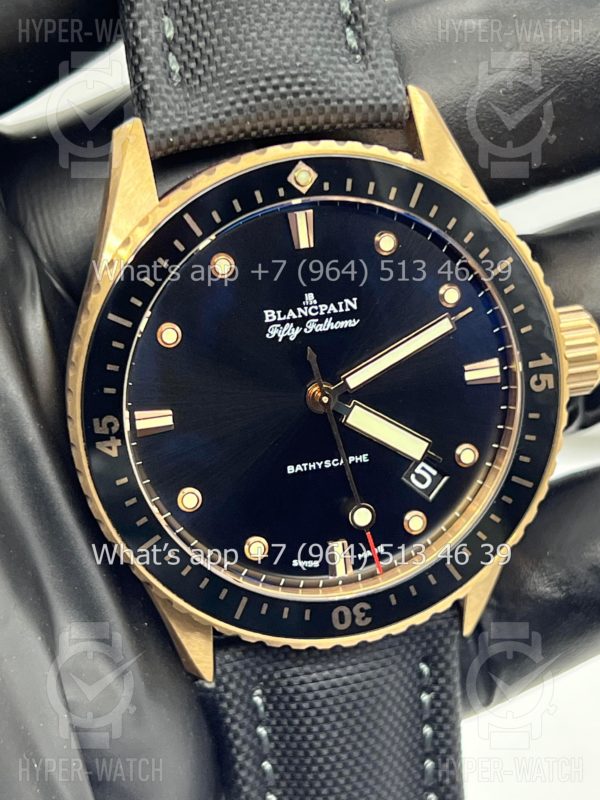 Товар Blancpain Fifty Fathoms Bathyscaphe 43mm 5000 36S30 Фото 2 - Blancpain Fifty Fathoms Bathyscaphe 43mm 5000 36S30
