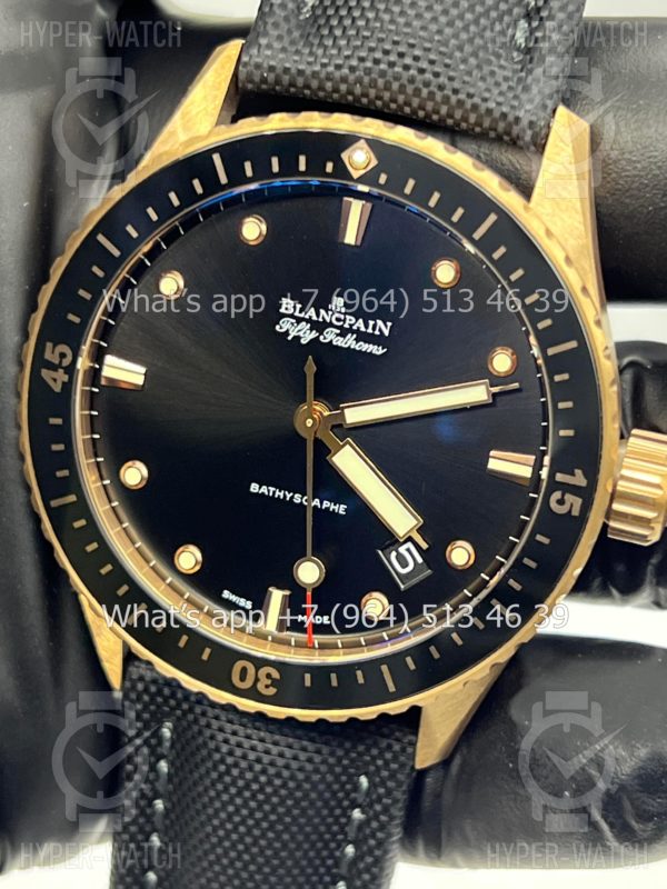 Товар Blancpain Fifty Fathoms Bathyscaphe 43mm 5000 36S30 Фото 4 - Blancpain Fifty Fathoms Bathyscaphe 43mm 5000 36S30