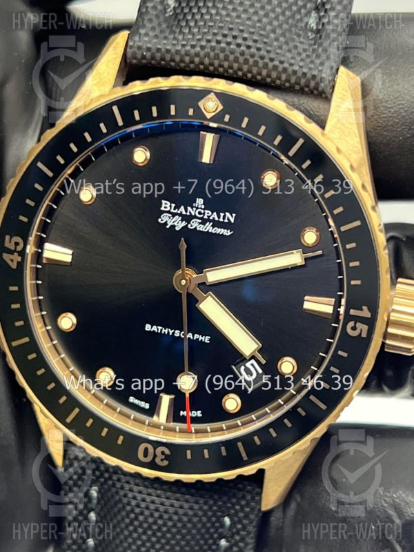 Товар Blancpain Fifty Fathoms Bathyscaphe 43mm 5000 36S30 Фото 5 - Blancpain Fifty Fathoms Bathyscaphe 43mm 5000 36S30