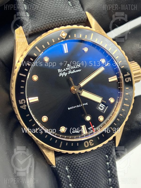 Товар Blancpain Fifty Fathoms Bathyscaphe 43mm 5000 36S30 Фото 7 - Blancpain Fifty Fathoms Bathyscaphe 43mm 5000 36S30