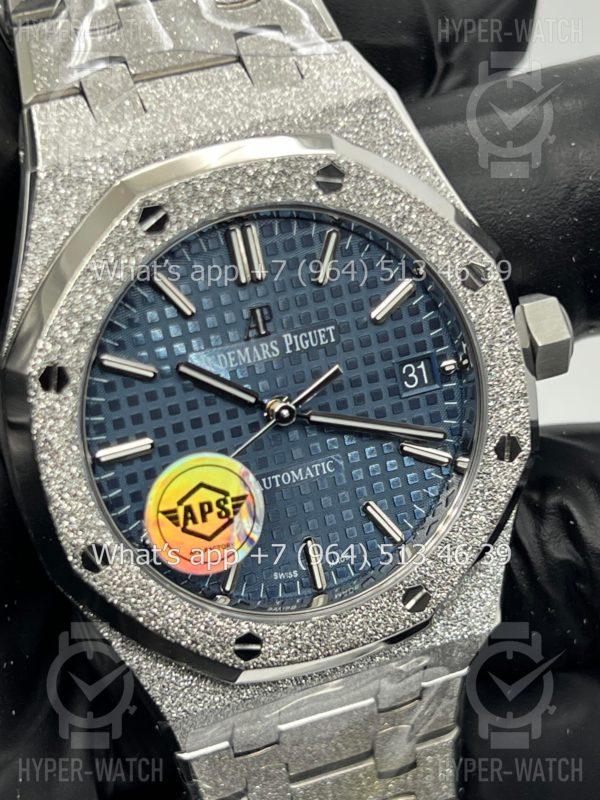 Фото 7 - Audemars Piguet Royal Oak 37mm 15450ST.OO.1256ST Frosted