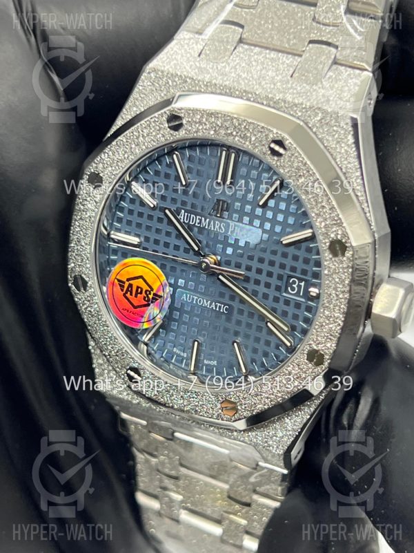 Фото 10 - Audemars Piguet Royal Oak 37mm 15450ST.OO.1256ST Frosted