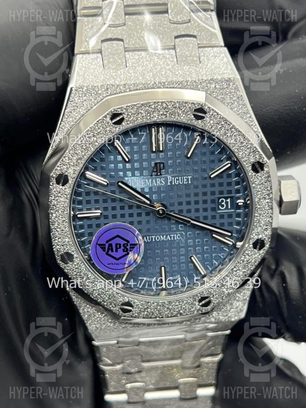 Фото 11 - Audemars Piguet Royal Oak 37mm 15450ST.OO.1256ST Frosted