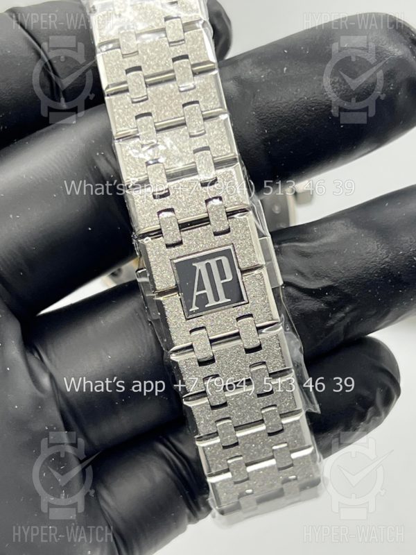 Фото 21 - Audemars Piguet Royal Oak 37mm 15450ST.OO.1256ST Frosted