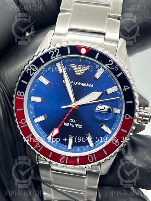 Товар Emporio Armani GMT 42mm AR11590 Art 8366 Фото 2 - Emporio Armani GMT 42mm AR11590 Art 8366
