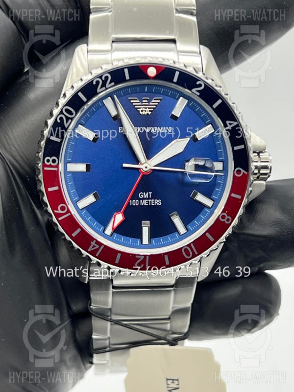 Товар Emporio Armani GMT 42mm AR11590 Art 8366 Фото 4 - Emporio Armani GMT 42mm AR11590 Art 8366