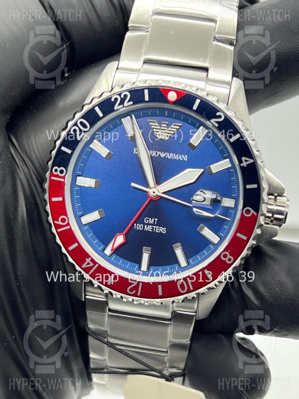 Товар Emporio Armani GMT 42mm AR11590 Art 8366 Фото 5 - Emporio Armani GMT 42mm AR11590 Art 8366