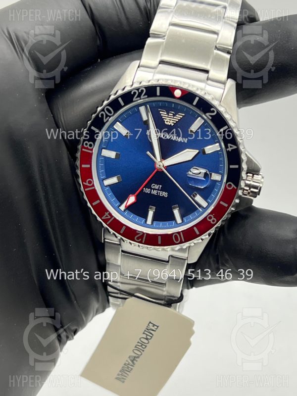 Товар Emporio Armani GMT 42mm AR11590 Art 8366 Фото 6 - Emporio Armani GMT 42mm AR11590 Art 8366