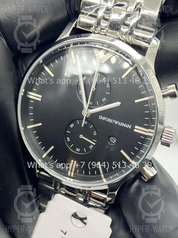 Товар Emporio Armani Aviator Chronograph 43mm AR0389 Art 8369 Фото 6 - Emporio Armani Aviator Chronograph 43mm AR0389 Art 8369