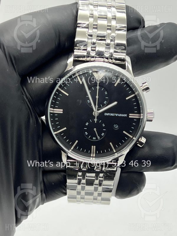 Товар Emporio Armani Aviator Chronograph 43mm AR0389 Art 8369 Фото 9 - Emporio Armani Aviator Chronograph 43mm AR0389 Art 8369