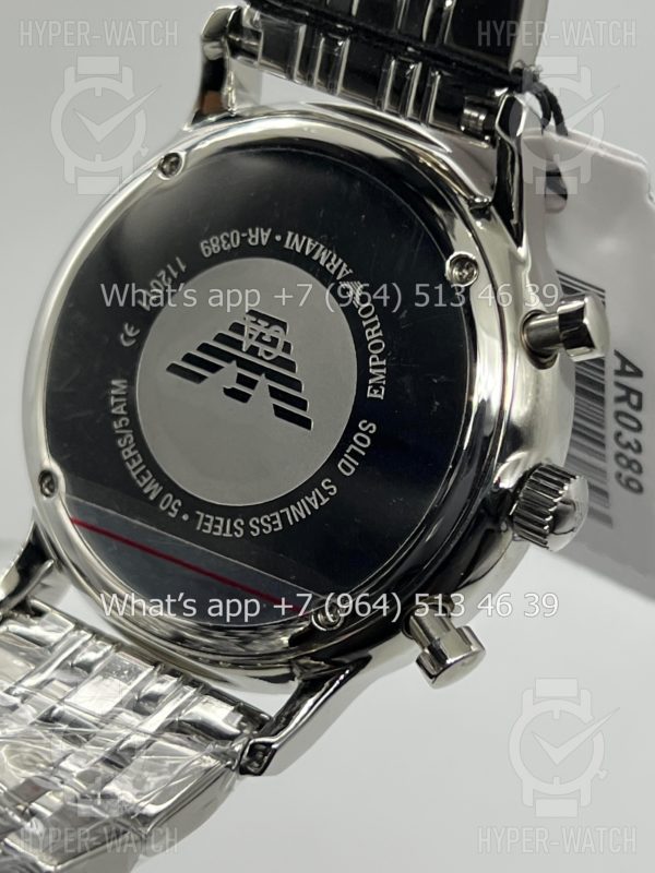 Товар Emporio Armani Aviator Chronograph 43mm AR0389 Art 8369 Фото 19 - Emporio Armani Aviator Chronograph 43mm AR0389 Art 8369