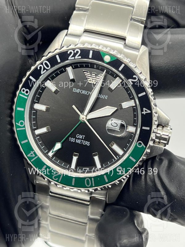 Товар Emporio Armani GMT 42mm AR11589 Art 8367 Фото 3 - Emporio Armani GMT 42mm AR11589 Art 8367