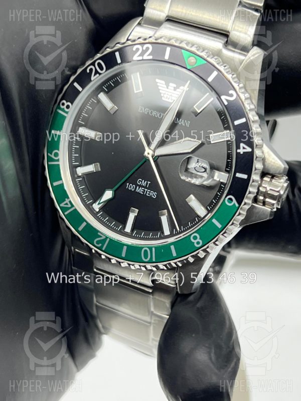 Товар Emporio Armani GMT 42mm AR11589 Art 8367 Фото 5 - Emporio Armani GMT 42mm AR11589 Art 8367