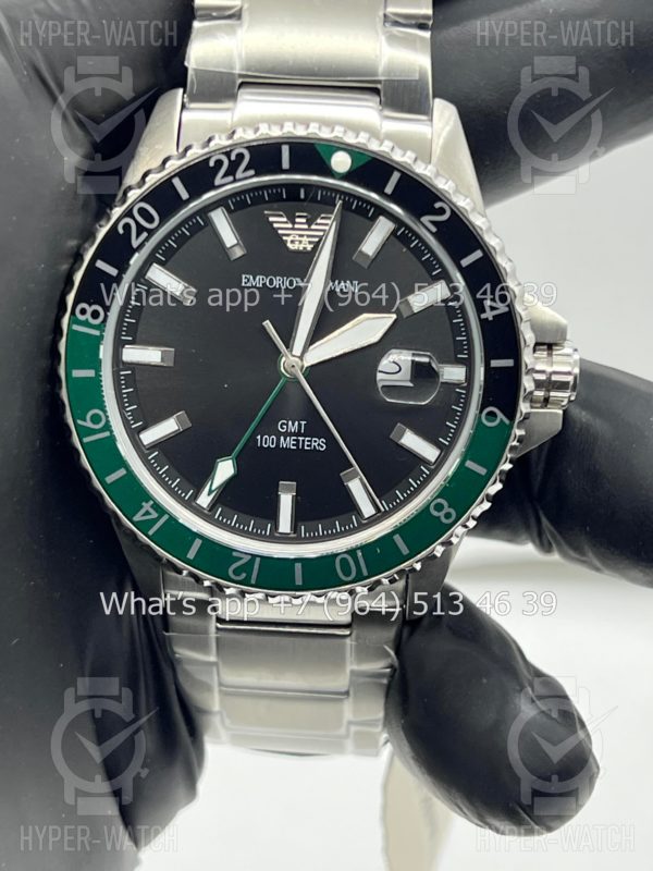 Товар Emporio Armani GMT 42mm AR11589 Art 8367 Фото 6 - Emporio Armani GMT 42mm AR11589 Art 8367