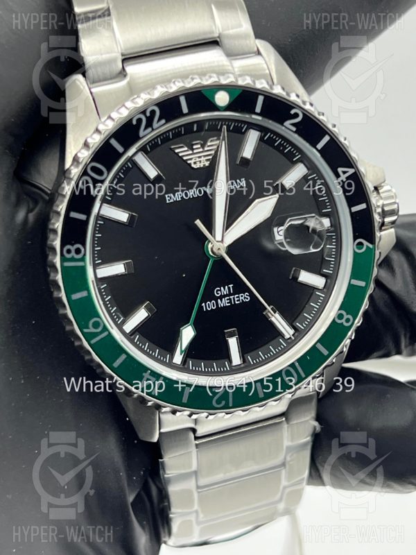 Товар Emporio Armani GMT 42mm AR11589 Art 8367 Фото 7 - Emporio Armani GMT 42mm AR11589 Art 8367