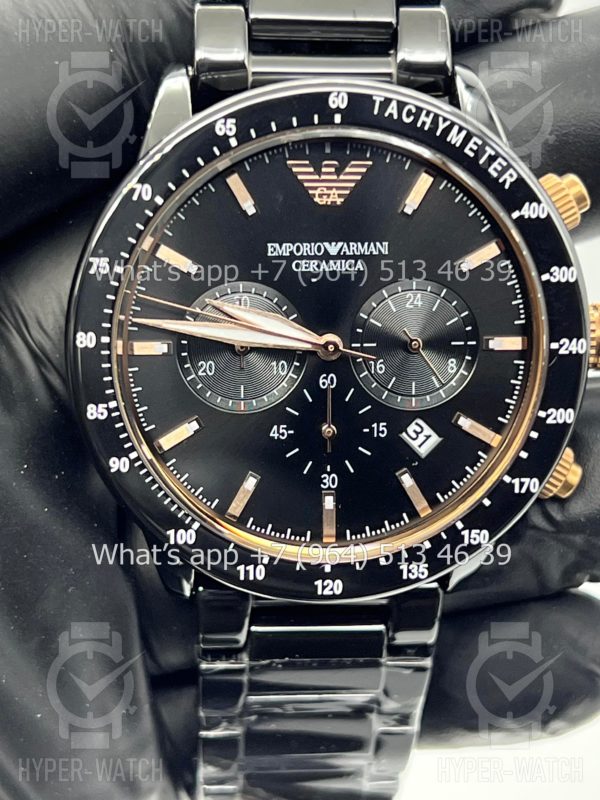 Товар Emporio Armani Mario Chronograph 43mm AR70002 Art 8371 Фото 3 - Emporio Armani Mario Chronograph 43mm AR70002 Art 8371