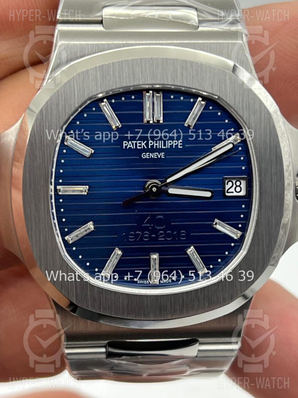 Фото 2 - Patek Philippe Nautilus 40mm 5711/1P 40th Anniversary Blue Steel