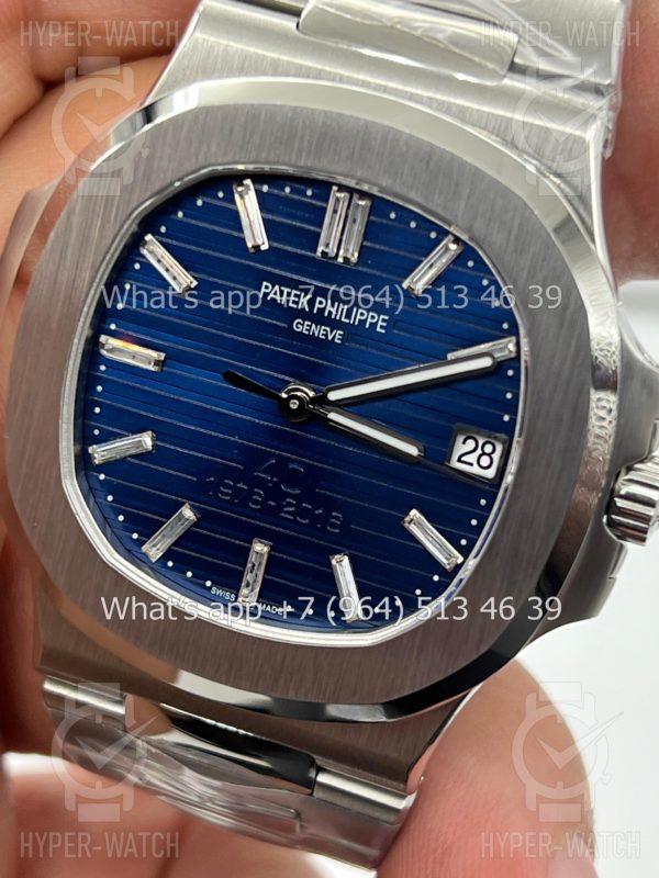 Фото 3 - Patek Philippe Nautilus 40mm 5711/1P 40th Anniversary Blue Steel
