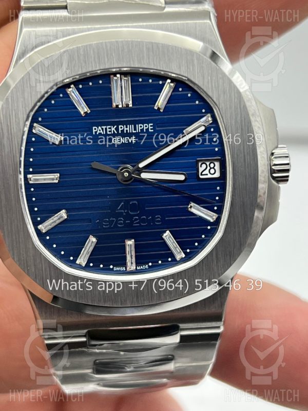 Фото 4 - Patek Philippe Nautilus 40mm 5711/1P 40th Anniversary Blue Steel