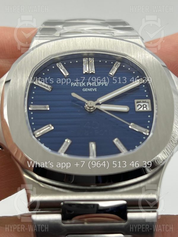 Фото 6 - Patek Philippe Nautilus 40mm 5711/1P 40th Anniversary Blue Steel