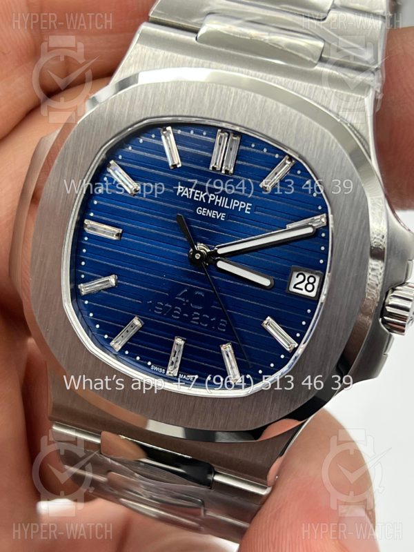 Фото 7 - Patek Philippe Nautilus 40mm 5711/1P 40th Anniversary Blue Steel