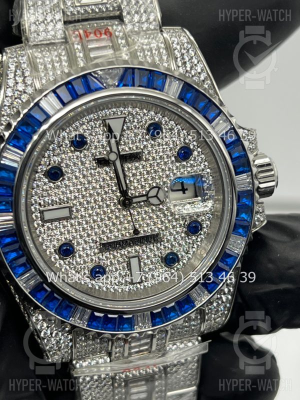 Товар Rolex Submariner 40mm Diamond Blue Steel Фото 11 - Rolex Submariner 40mm Diamond Blue Steel