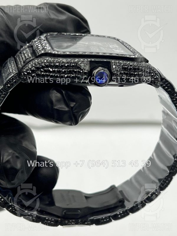 Товар Cartier Santos de Cartier 40mm Diamond Black Фото 16 - Cartier Santos de Cartier 40mm Diamond Black