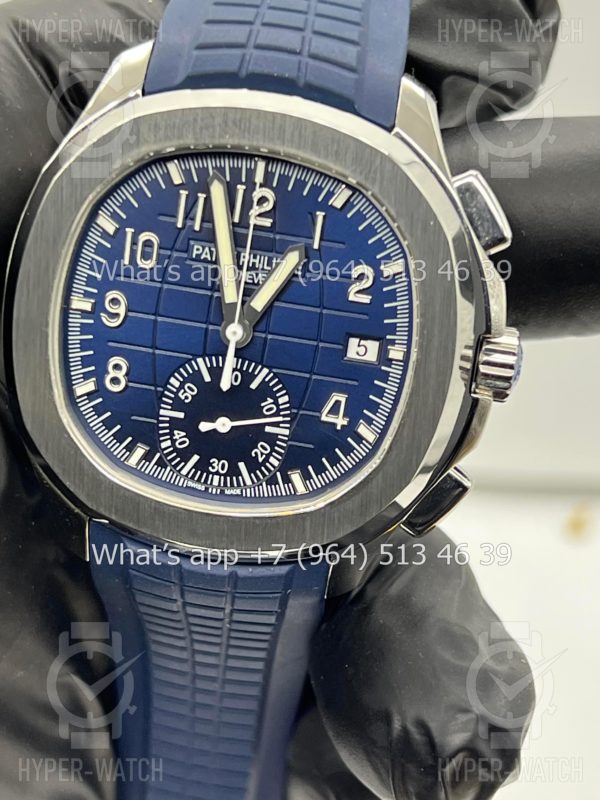 Товар Patek Philippe Aquanaut 42mm 5968G-001 Blue Фото 2 - Patek Philippe Aquanaut 42mm 5968G-001 Blue