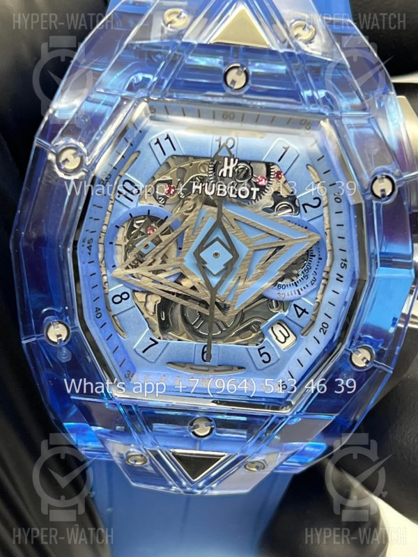 Фото 3 - Hublot Spirit of Big Bang Sang Bleu 42mm Art 8507