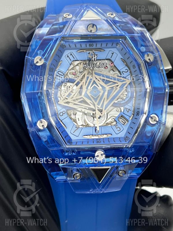 Фото 7 - Hublot Spirit of Big Bang Sang Bleu 42mm Art 8507