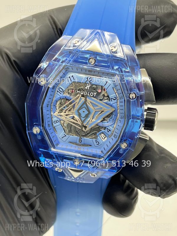 Фото 11 - Hublot Spirit of Big Bang Sang Bleu 42mm Art 8507