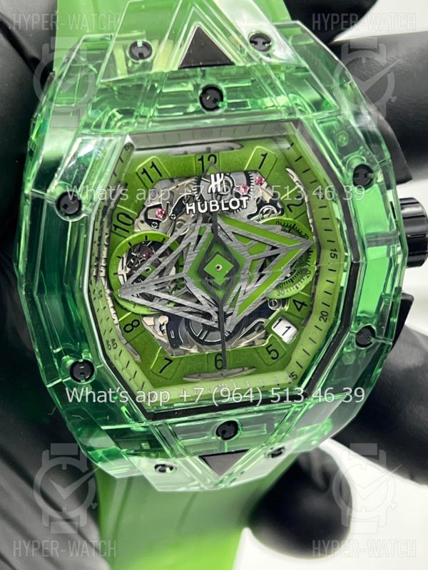 Фото 4 - Hublot Spirit of Big Bang Sang Bleu 42mm Art 8508