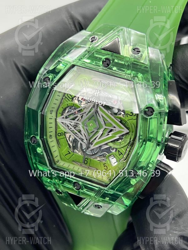 Фото 11 - Hublot Spirit of Big Bang Sang Bleu 42mm Art 8508
