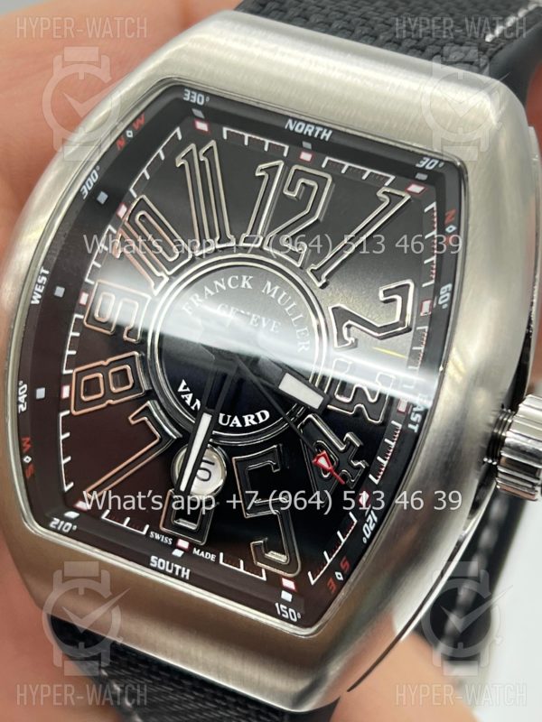 Фото 4 - Franck Muller Vanguard V 45 SC DT NR Steel