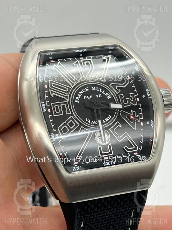 Фото 5 - Franck Muller Vanguard V 45 SC DT NR Steel