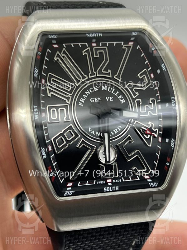 Фото 6 - Franck Muller Vanguard V 45 SC DT NR Steel