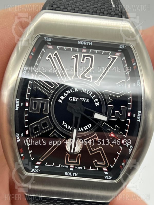Фото 7 - Franck Muller Vanguard V 45 SC DT NR Steel