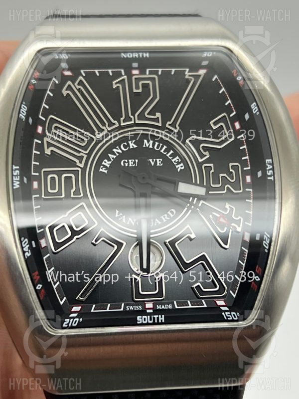 Фото 10 - Franck Muller Vanguard V 45 SC DT NR Steel