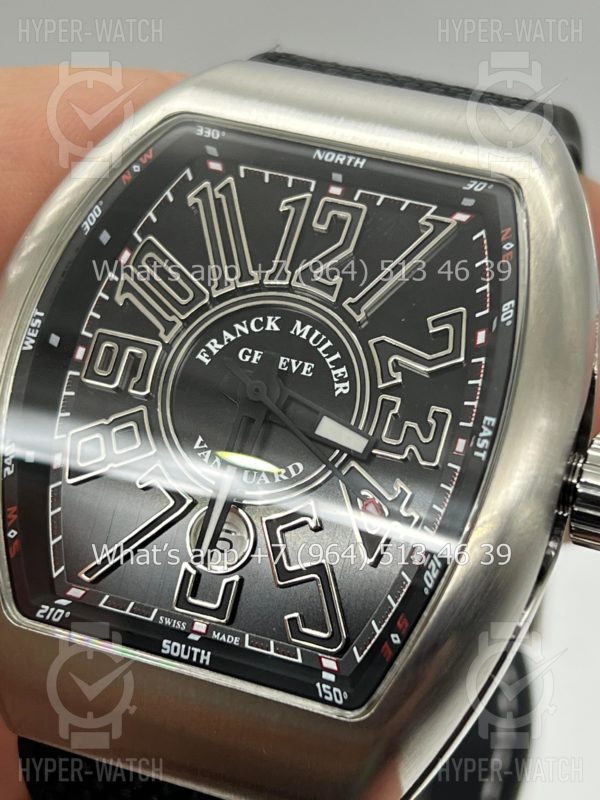 Фото 11 - Franck Muller Vanguard V 45 SC DT NR Steel